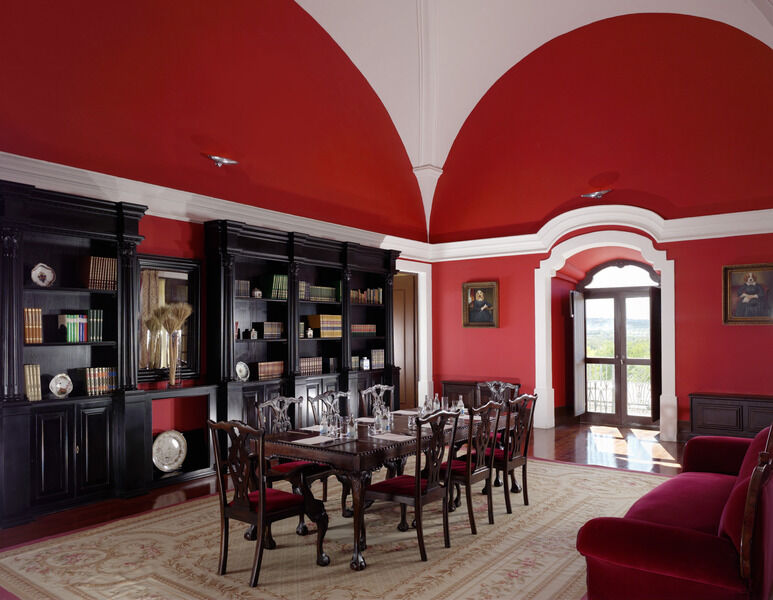 Convento Do Espinheiro, Historic Hotel & Spa Έβορα Εξωτερικό φωτογραφία The library